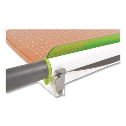 Image of Westcott® Carbotitanium Guillotine Paper Trimmer, 30 Sheets, 15" Cut Length, Metal/wood Composite Base, 15 X 25