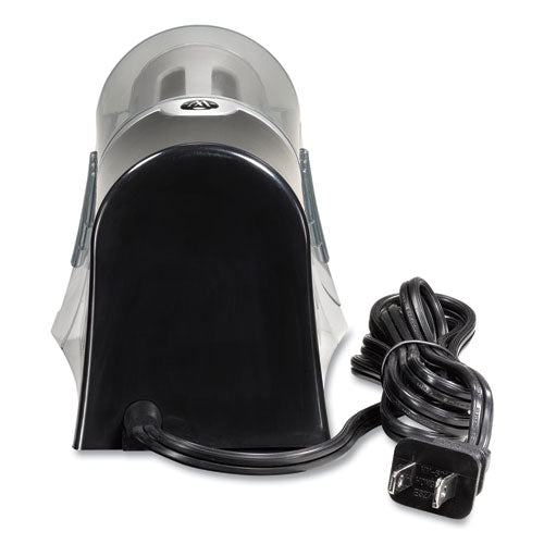 Image of Westcott® Ipoint Evolution Axis Pencil Sharpener, Ac-Powered, 4.25 X 7 X 4.75, Black/silver