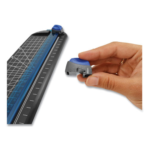 Image of Westcott® Multi-Purpose Personal Trimmer, 10 Sheets, 12" Cut Length, Plastic Base, 6.38 X 12