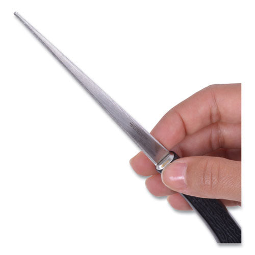 Image of Westcott® Serrated Blade Hand Letter Opener, 8", Black