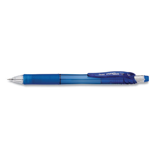 Image of Pentel® EnerGize-X Mechanical Pencil, 0.5 mm, HB (#2), Black Lead, Blue Barrel, Dozen