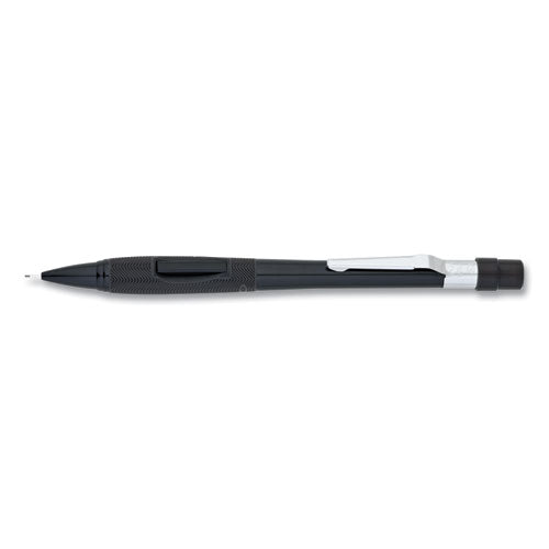 Image of Pentel® Quicker Clicker Mechanical Pencil, 0.5 mm, HB (#2), Black Lead, Black Barrel