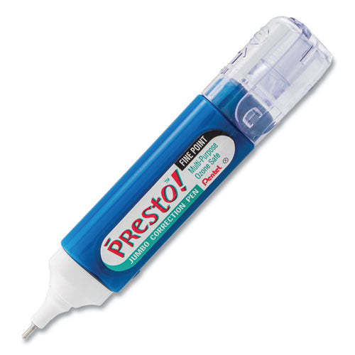 Image of Pentel® Presto! Multipurpose Correction Pen, 12 Ml, White