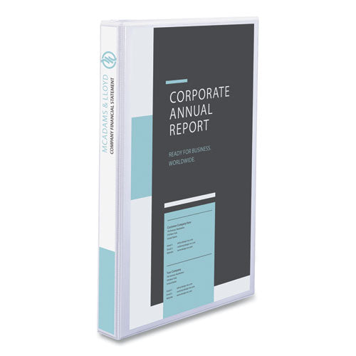 Image of Avery® Legal Durable View Binder With Round Rings, 3 Rings, 1" Capacity, 14 X 8.5, White