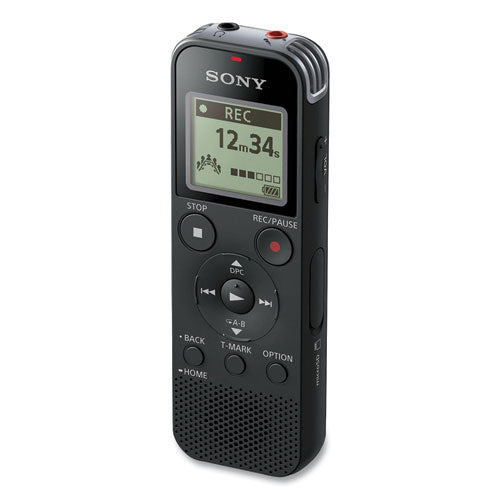 Image of Sony® Icd-Px470 Digital Voice Recorder, 4 Gb, Black