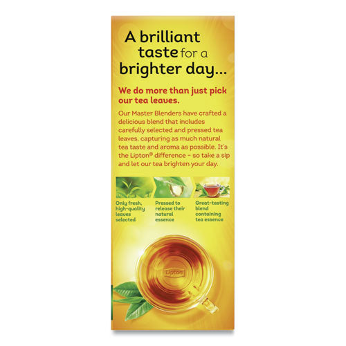 Image of Lipton® Tea Bags, Black, 100/Box