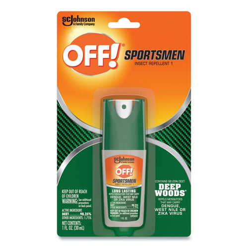 Image of OFF!® Deep Woods Sportsmen Insect Repellent, 1 Oz Spray Bottle