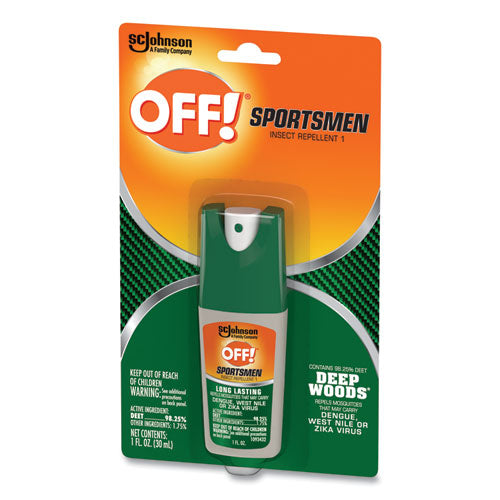 Image of OFF!® Deep Woods Sportsmen Insect Repellent, 1 Oz Spray Bottle