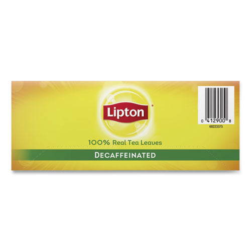 Image of Lipton® Tea Bags, Decaffeinated, 72/box