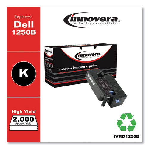 Image of Innovera® Remanufactured Black High-Yield Toner, Replacement for 331-0778, 2,000 Page-Yield