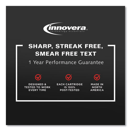 Image of Innovera® Remanufactured Black Ink, Replacement for 61 (CH561WN), 200 Page-Yield