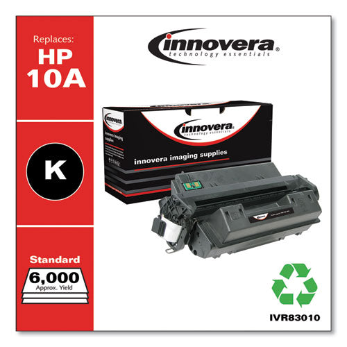 Image of Innovera® Remanufactured Black Toner, Replacement for 10A (Q2610A), 6,000 Page-Yield