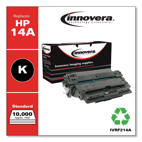 Image of Innovera® Remanufactured Black Toner, Replacement for 14A (CF214A), 10,000 Page-Yield