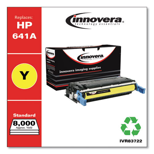 Image of Innovera® Remanufactured Yellow Toner, Replacement for 641A (C9722A), 8,000 Page-Yield