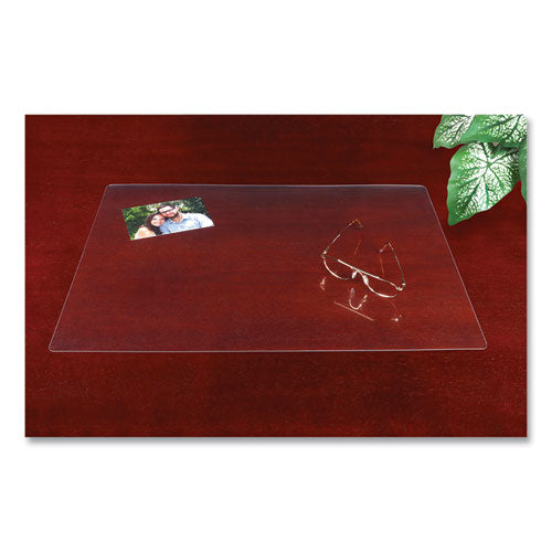 Image of Artistic® Eco-Clear Desk Pad with Antimicrobial Protection, 19 x 24, Clear