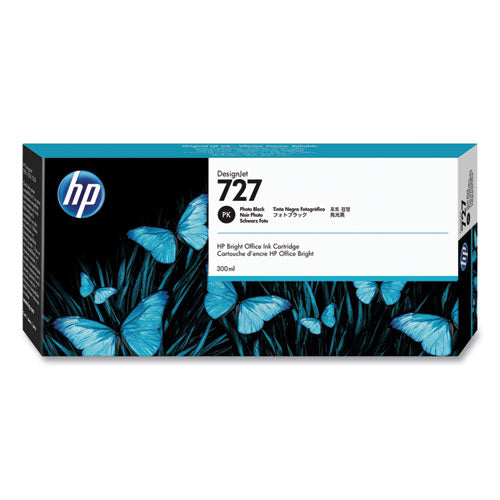 Image of HP HP 727, (f9j79a) Photo Black Original Ink Cartridge