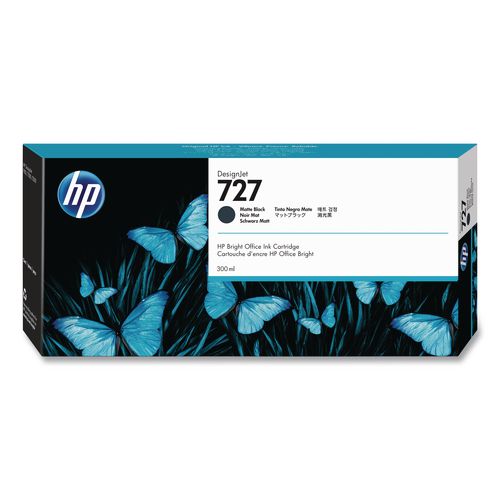 Image of HP HP 727, (c1q12a) Matte Black Original Ink Cartridge