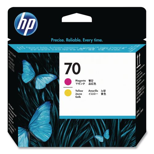 Image of HP HP 70, (c9406a) Magenta/yellow Printhead