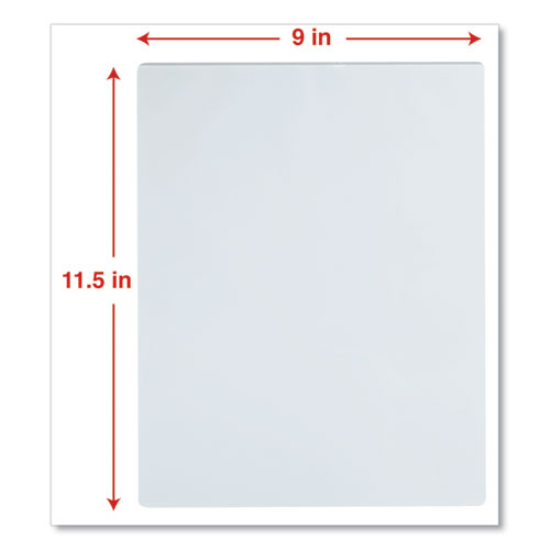 Image of Universal® Laminating Pouches, 5 Mil, 9" X 11.5", Gloss Clear, 100/pack