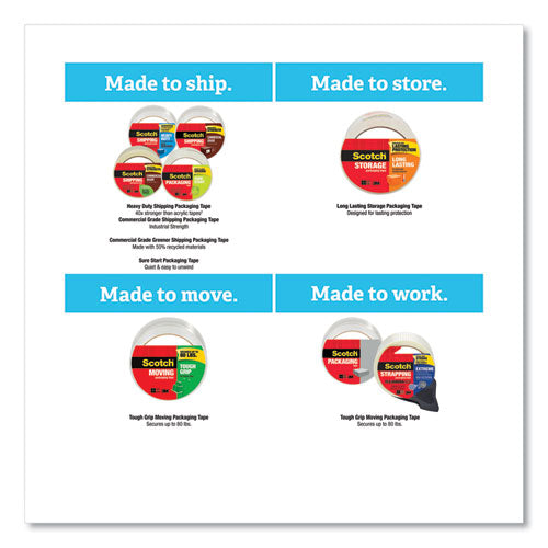 Image of 3M Value Masking Tape 101+, 3" Core, 0.70" X 60 Yds, Tan, 12/pack