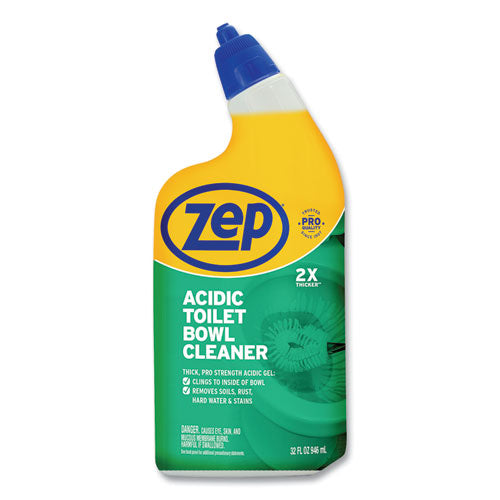 Image of Zep® Acidic Toilet Bowl Cleaner, Mint, 32 Oz Bottle