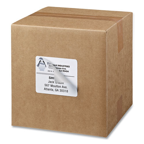 Image of Avery® Shipping Labels W/ Trueblock Technology, Inkjet Printers, 3.33 X 4, White, 6/sheet, 100 Sheets/box