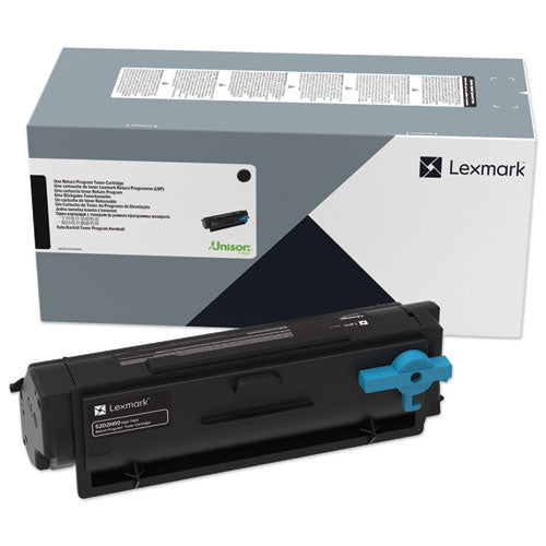 Image of Lexmark B341h00 Return Program High-Yield Toner, 3,000 Page-Yield, Black