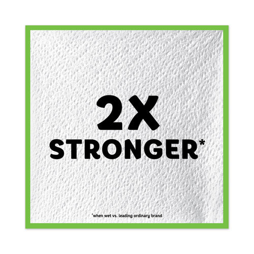 Image of Bounty® Quilted Napkins, 1-Ply, 12 1/10 X 12, White, 200/pack, 8 Pack/carton