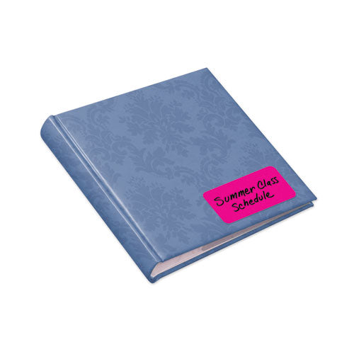 Image of Avery® High-Vis Removable Laser/inkjet Id Labels, 2 X 4, Asst. Neon, 120/pack