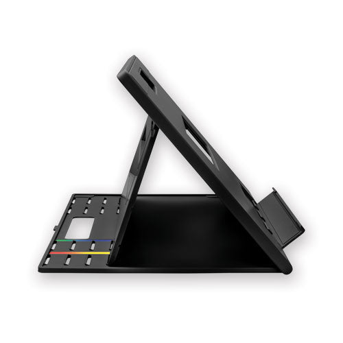 Image of Kensington® Smartfit Easy Riser Laptop Cooling Stand, 13" X 9.5" X 0.8" To 7.1", Black, Supports 8 Lbs