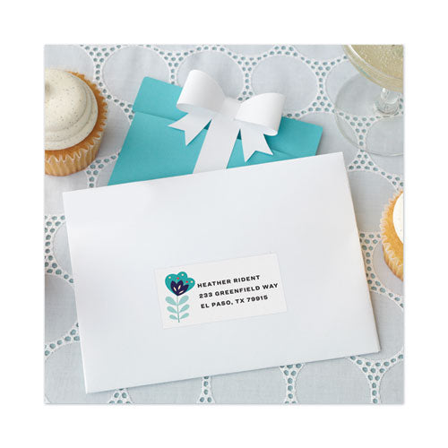 Image of Avery® Copier Mailing Labels, Copiers, 1.38 X 2.81, White, 24/sheet, 100 Sheets/box
