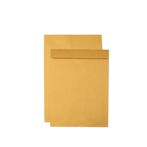 Image of Quality Park Jumbo Size Kraft Envelope, Cheese Blade Flap, Fold-Over Closure, 17 x 22, Brown Kraft, 25/Pack