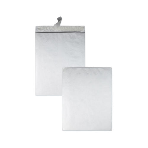 Image of Survivor® Heavyweight 18 lb Tyvek Catalog Mailers, Square Flap, Redi-Strip Adhesive Closure, 18 x 23, White, 25/Box
