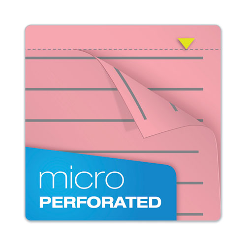 Image of TOPS Prism Steno Pads, Gregg Rule, Pink Cover, 80 Pink 6 X 9 Sheets, 4/pack