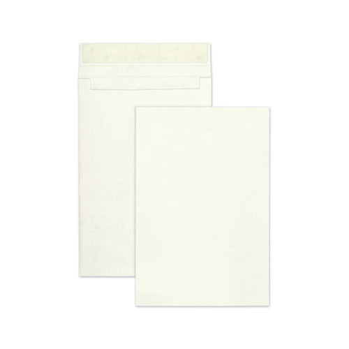 Image of Survivor® 14 lb Tyvek Open End Expansion Mailer Value Pack, #15 1/2, Flip-Stik Flap, Redi-Strip Closure, 12 x 16, White, 100/Carton