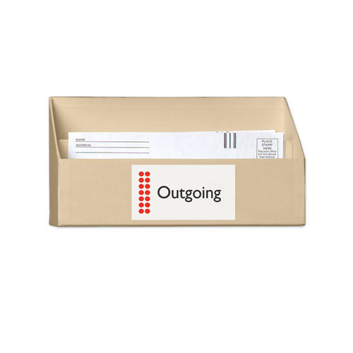 Image of Avery® Copier Mailing Labels, Copiers, 1.5 X 2.81, White, 21/sheet, 100 Sheets/box