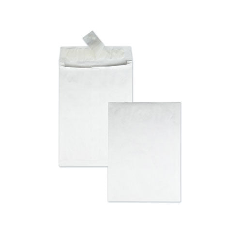 Image of Survivor® Light 14 lb Tyvek Open End Expansion Mailer Value Pack, #13 1/2, Flip-Stik Flap, Redi-Strip Closure, 10 x 13, White, 100/CT