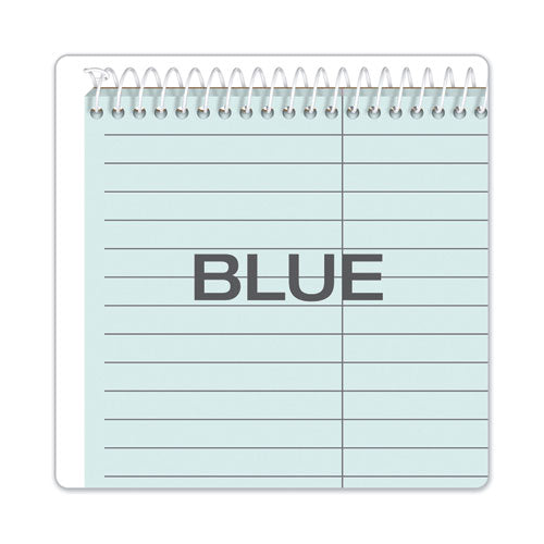 Image of TOPS Prism Steno Pads, Gregg Rule, Blue Cover, 80 Blue 6 X 9 Sheets, 4/pack