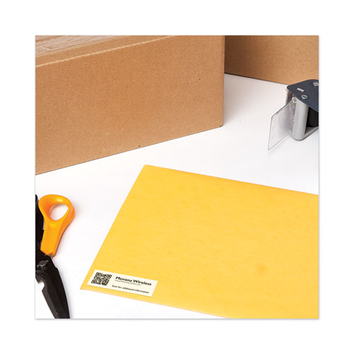 Image of Avery® Copier Mailing Labels, Copiers, 1 X 2.81, White, 33/sheet, 500 Sheets/box