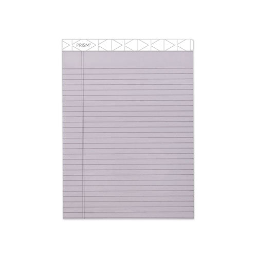 Image of TOPS Prism + Colored Writing Pads, Wide/legal Rule, 50 Pastel Orchid 8.5 X 11.75 Sheets, 12/pack