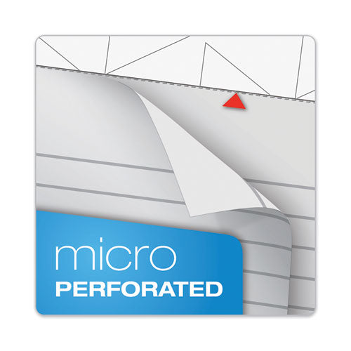 Image of TOPS Prism + Colored Writing Pads, Wide/legal Rule, 50 Pastel Gray 8.5 X 11.75 Sheets, 12/pack