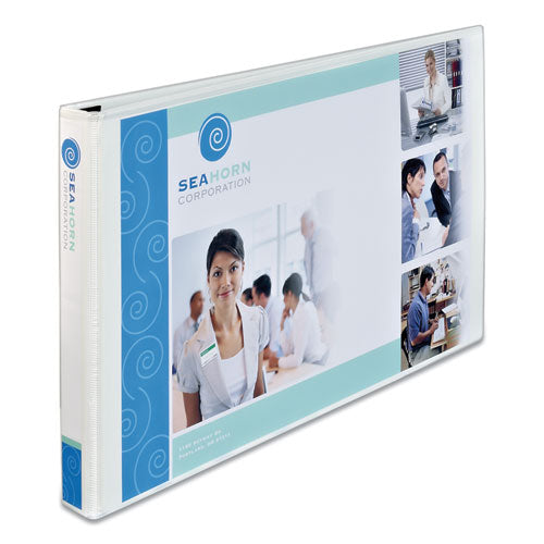 Image of Avery® Heavy-Duty View Binders, 3 Rings, 3" Capacity, 11 X 17, White