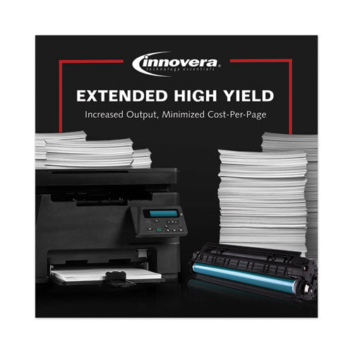 Image of Innovera® Remanufactured Black Extended-Yield Toner, Replacement for 80X (CF280XJ), 8,000 Page-Yield