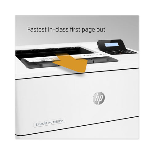 Image of HP Laserjet Pro M501dn Laser Printer