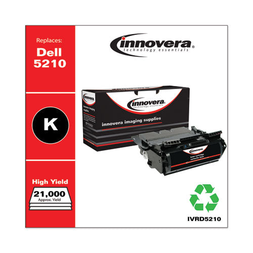 Image of Innovera® Remanufactured Black Toner, Replacement for 341-2915, 20,000 Page-Yield