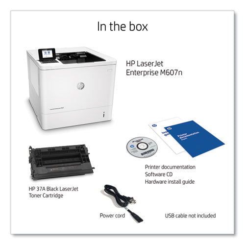 Image of HP Laserjet Enterprise M607n Wireless Laser Printer