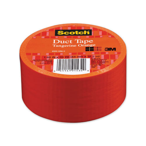 Image of Scotch® Duct Tape, 1.88" X 20 Yds, Tangerine Orange