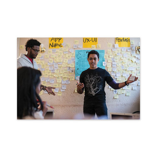 Image of Post-it® Notes Original Pads in Canary Yellow, Cabinet Pack, 3" x 3", 90 Sheets/Pad, 24 Pads/Pack