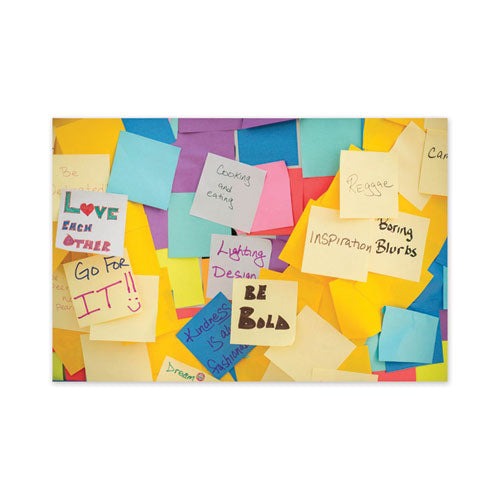 Image of Post-it® Notes Original Pads in Canary Yellow, Cabinet Pack, 3" x 3", 90 Sheets/Pad, 24 Pads/Pack