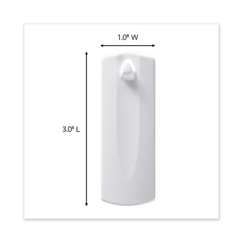 Image of Command Sawtooth Picture Hanger Value Pack, Large, Plastic, White, 5 Lb Capacity, 3 Hooks And 6 Strips/pack